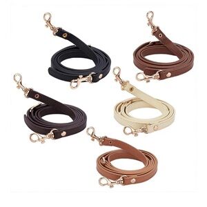 🆕 5 Colors 50 Inch Adjustable Leather Replacement Strap Handles 12mm Wide